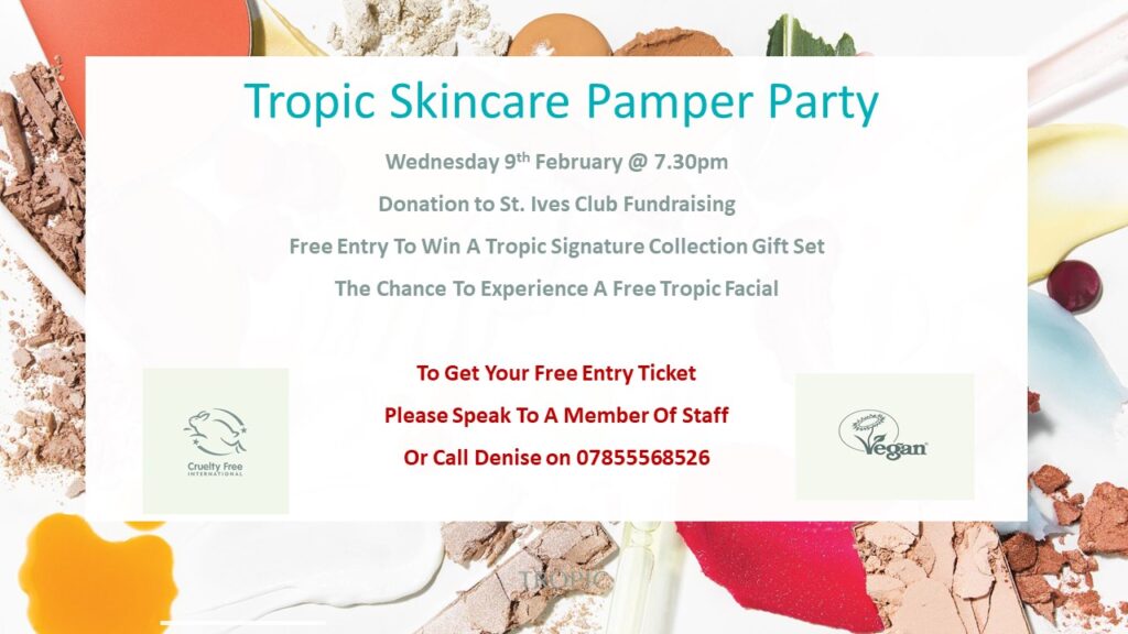 Skincare pamper party