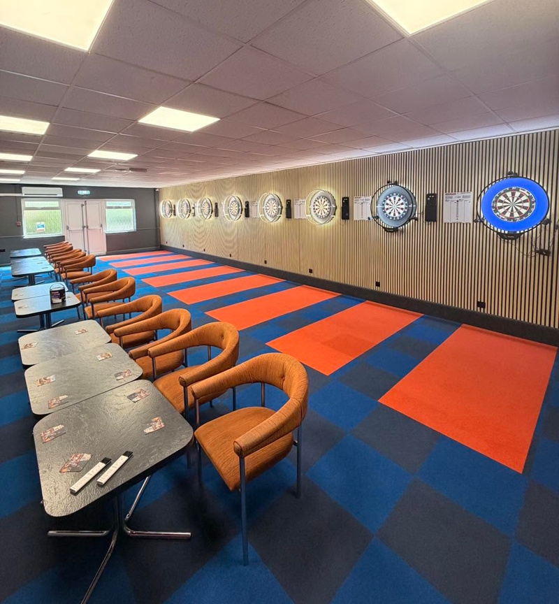 Darts room